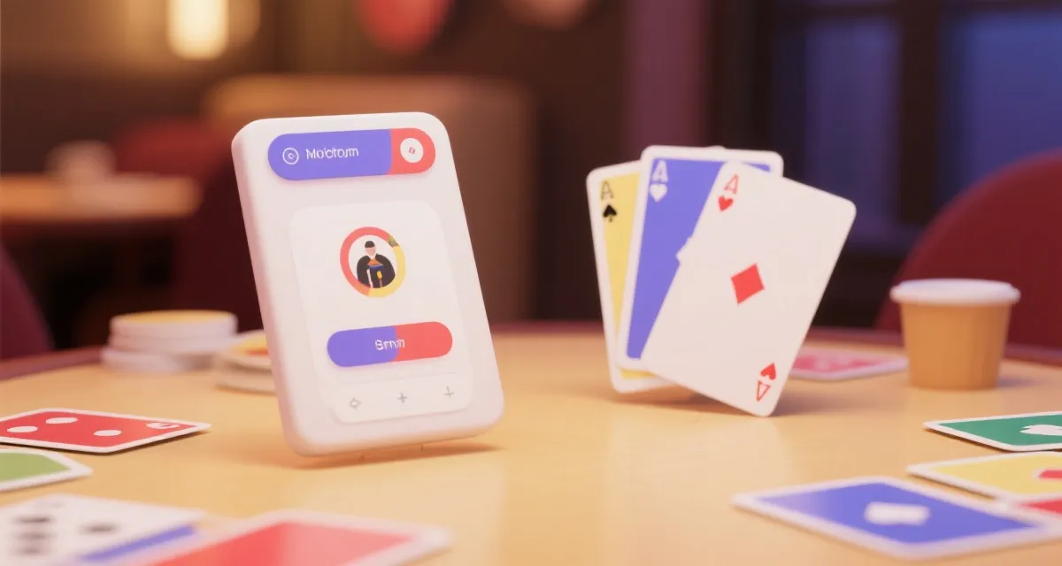 斗地主游戏界面示意